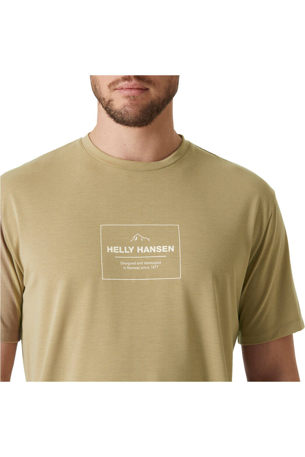 Helly Hansen SKOG GRAPHIC Camiseta Montaña Manga Corta Hombre