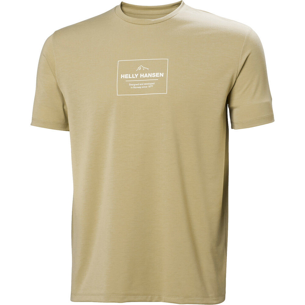 Helly Hansen SKOG GRAPHIC Camiseta Montaña Manga Corta Hombre
